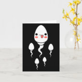 Sperma Lading - Grappig Groeps Halloween Kostuum Kaart (Gele Bloem)