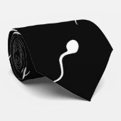 Sperma op stropdas! stropdas (Opgerold)