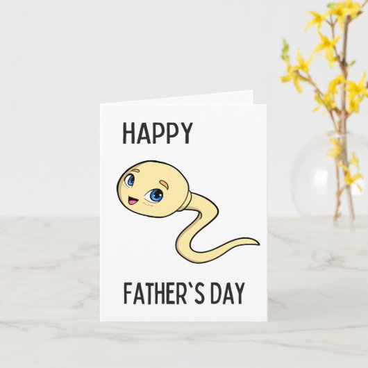 Sperma. Vaderdag Kaart van Brad Gosse (Gele Bloem)