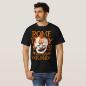 Sperma Walvis Explosie ROME ITALIË 1931 T-shirt (Voorkant volledig)