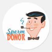 Spermadonor Sticker (Voorkant)