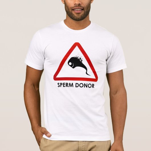 spermadonor t-shirt (Voorkant)