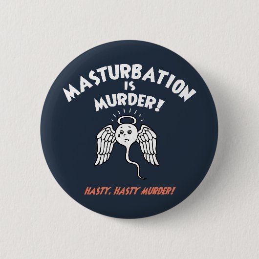 Spermicide. Rood Handed. Ronde Button 5,7 Cm (Voorkant)