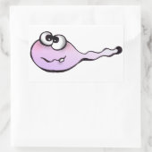 Spermien, sperm, aufkleber, kaulquappen, sticker (Tas)