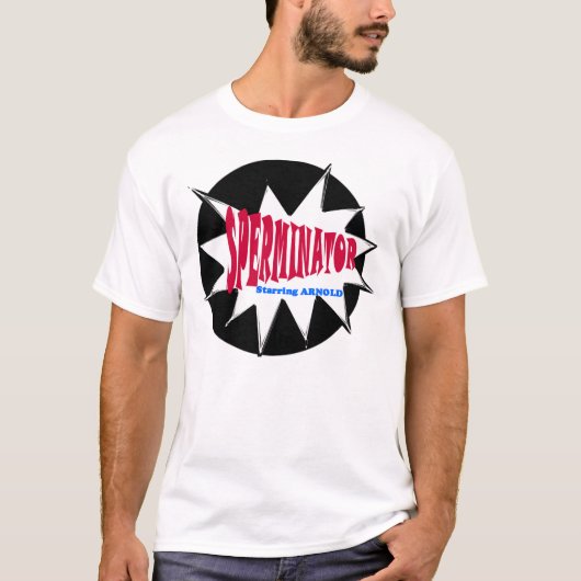 Sperminator T-shirt (Voorkant)