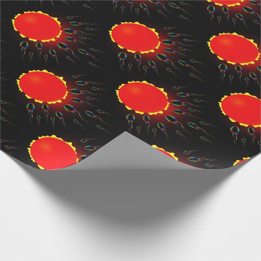 Spermozoon Cadeaupapier (Hoek)