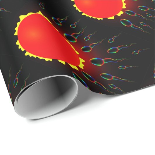 Spermozoon Cadeaupapier (Rol Hoek)