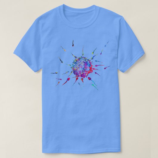 Sperms en Ei 2 T-shirt (Design voorkant)