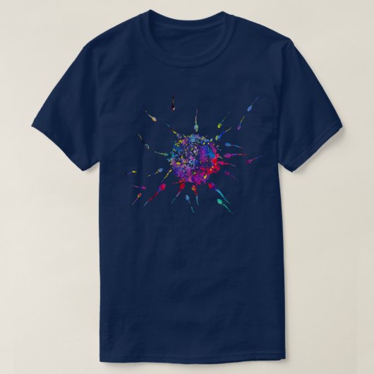 Sperms en Ei 2 T-shirt (Design voorkant)