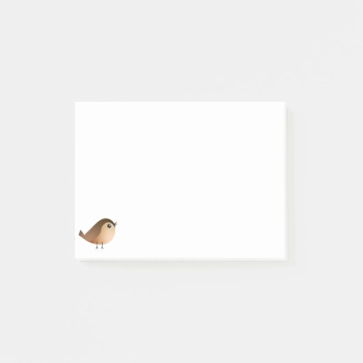 Sperwer Vogel Cartoon Post-it® Notes (Voorkant)