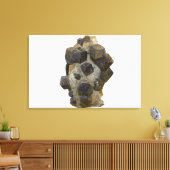 Spessartite in Matrix Canvas Afdruk (Insitu (Woonkamer))