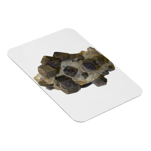 Spessartite in Matrix Magneet (Rechterzijde)