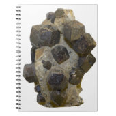 Spessartite in Matrix Notitieboek (Voorkant)