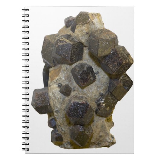 Spessartite in Matrix Notitieboek (Voorkant)