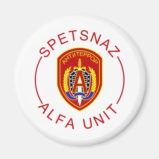 Spetsnaz Alpha Magneet (Voorkant)