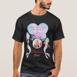 Spetter in een Zeemeermin Verjaardagsfeest! T-shirt