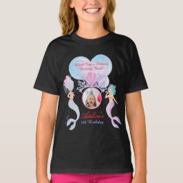Spetter in een Zeemeermin Verjaardagsfeest! T-shirt