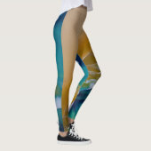 Spetter! Kleurrijke bubbels Abstracte Legging (Rechts)