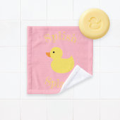 Spetter Spat Rubber Eenden Monogram Bad Handdoek