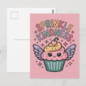 Spetter Vriendelijkheid | Cupcake Briefkaart (Voorkant / Achterkant)