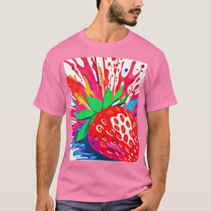 spetteren van aardbeien t-shirt