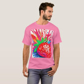 spetteren van aardbeien t-shirt (Voorkant volledig)