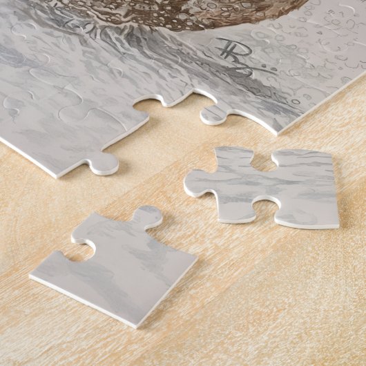 spetterend Beer Legpuzzel (Zijkant)