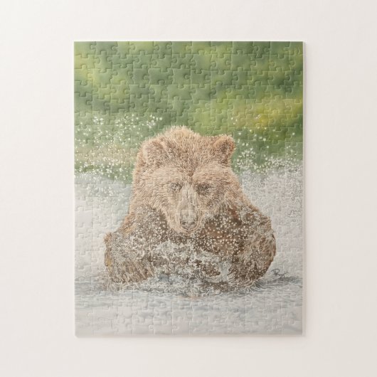 spetterend Beer Legpuzzel (Verticaal)