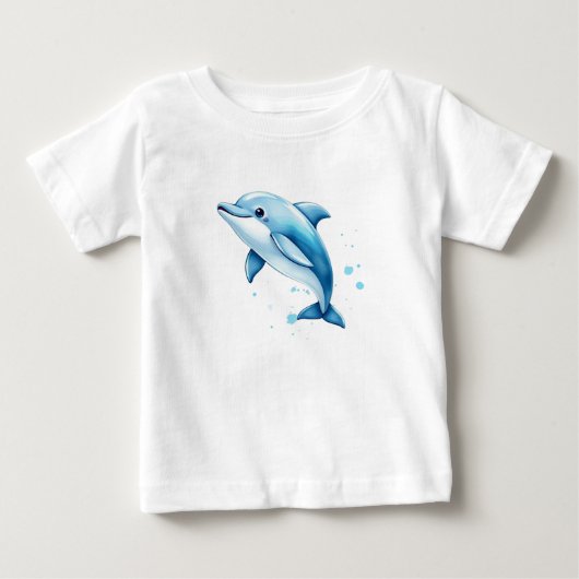 spetterende blauwe dolfijn (Voorkant)