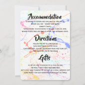 Spetterende Extra Informatiekaart Kaart (Achterkant)