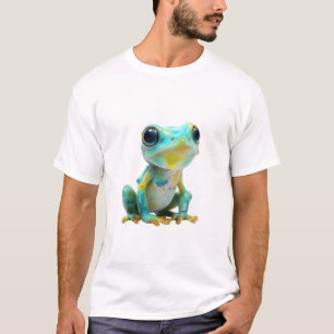 Spetterende Galactische Boomkikker Kunst Mannen T-shirt