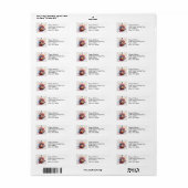 Spetterende Gitaren Retouradres Labels (Full Sheet)
