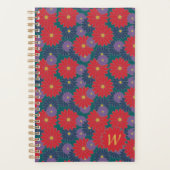 Spetterende herfst bloem planner (Voorkant)