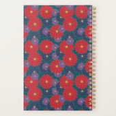 Spetterende herfst bloem planner (Achterkant)
