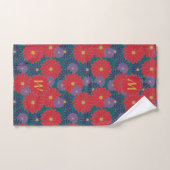 Spetterende herfst bloemenset handdoeken (Handdoek)