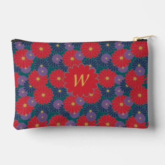 Spetterende herfstbloem etui (Achterkant)