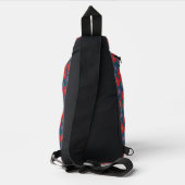 Spetterende herfstbloem sling bag (Achterkant)