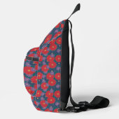 Spetterende herfstbloem sling bag (Rechts)