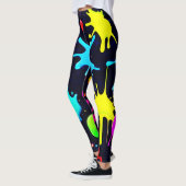 Spetterende Kunstuitbarsting Leggings (Links)