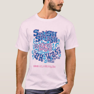 spetterende was t-shirt