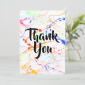 Spetters Bedankkaart (Staand voorkant)