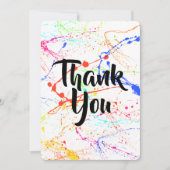 Spetters Bedankkaart (Voorkant)