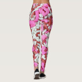 Spetters met harten Broek Leggings (Achterkant)