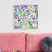 Spetterspray Canvas Afdruk (Insitu (Woonkamer))