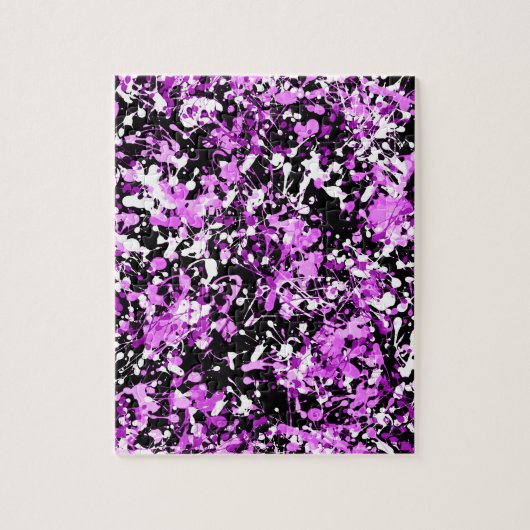 Spetterspray in Orchidee Legpuzzel (Verticaal)