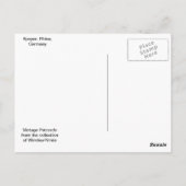 Speyer, Rijn, Duitsland Briefkaart (Achterkant)