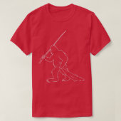Speysquatch Fly Fishing Sasquatch T-shirt (Design voorkant)