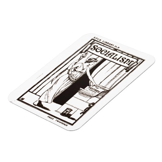 SPGB Library No. 9 Socialism (1920) pamflet cover Magneet (Linkerzijde)