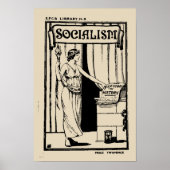 SPGB Library No. 9 Socialism (1920) pamflet cover Poster (Voorkant)