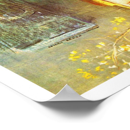 Sphere by Odilon Redon Poster (Hoek)